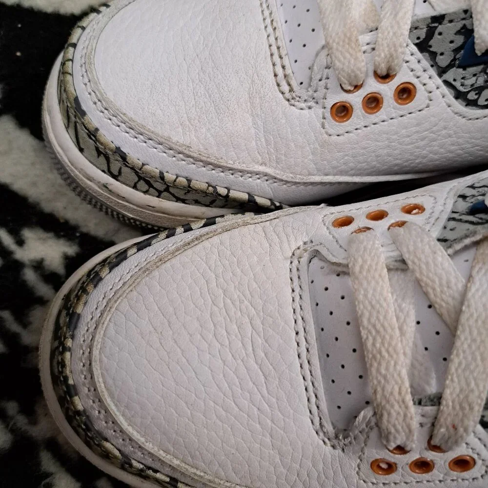 %Size 4Y Nike Air Jordan 3 Wizards GS AJ7
